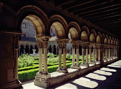 Havekloster ved Las Huelgas Kloster, ca. 1180 af Spanish School