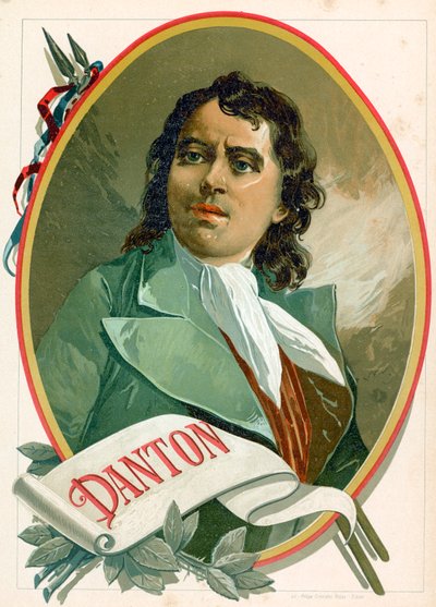 Georges Danton af Spanish School