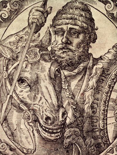 Hannibal (247-c.183 f.Kr.) af Spanish School