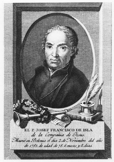 Jose Francisco de Isla (gravering) af Spanish School