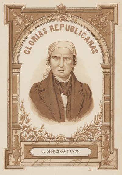Jose Maria Morelos, mexicansk revolutionær og politiker af Spanish School
