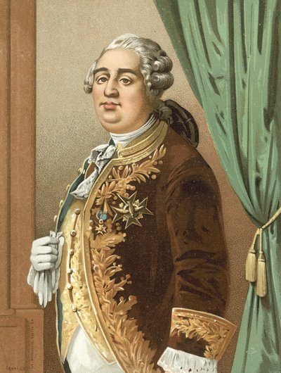 Kong Ludvig XVI af Frankrig af Spanish School