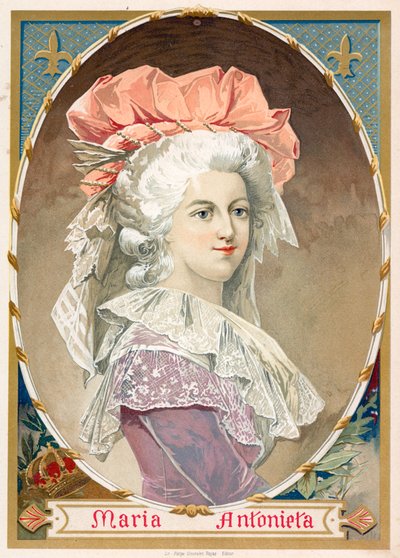 Marie Antoinette af Spanish School