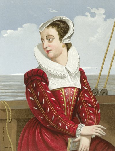 Mary Queen of Scots af Spanish School