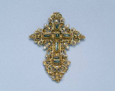 Vedhæng af et kors, 1550-1600 af Spanish School