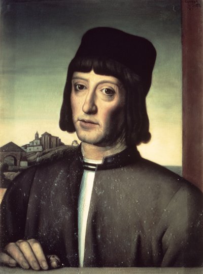 Portræt af Martin Alonzo Pinzon (d.1493) af Spanish School