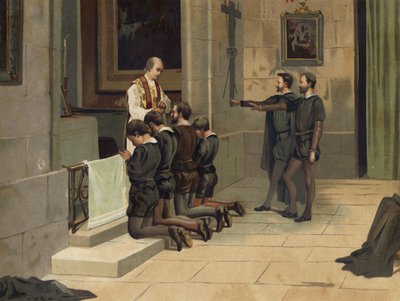 St Ignatius af Loyola, grundlæggeren af jesuitterne af Spanish School