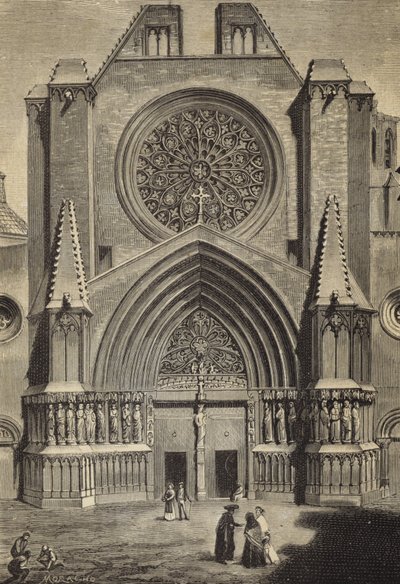 Tarragona katedral, Spanien af Spanish School