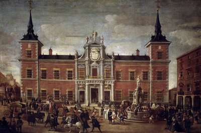 Domstolsfængslet, Madrid af Spanish School