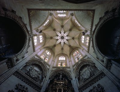 Loftet på Capilla del Condestable, slutningen af det 15. århundrede af Spanish School