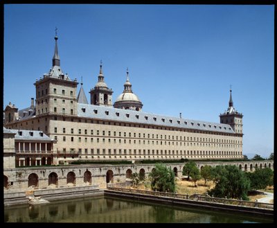 Udsigt over kloster og kongesæde af Spanish School
