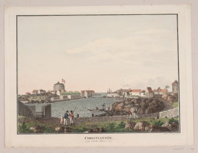 Christiansø. Nordhavnen af Søren L. Lange