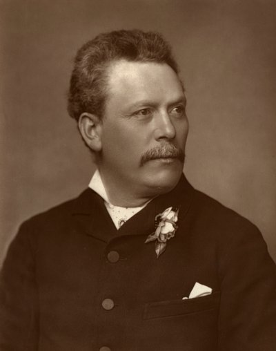 Lionel Brough, britisk skuespiller, 1884 af St James