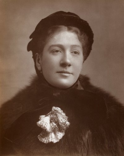 Madge Kendal, britisk skuespillerinde og teaterchef, 1883 af St James