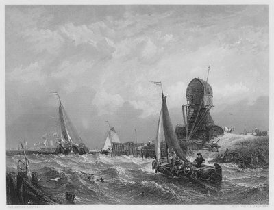 The Schelde, Texel Island, fra billedet i Vernon Gallery af Stanfield