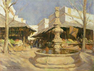 En souvenir fra Sevilla af Stanhope Alexander Forbes