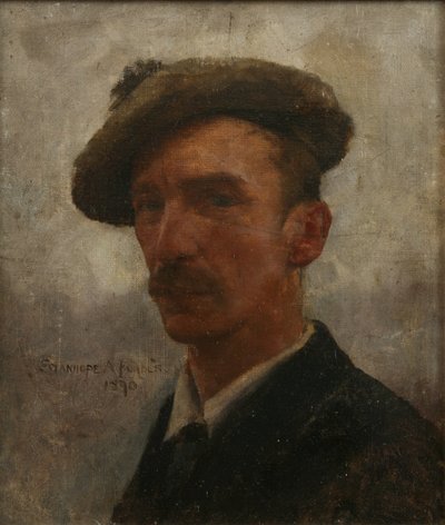 Selvportræt af Stanhope Alexander Forbes