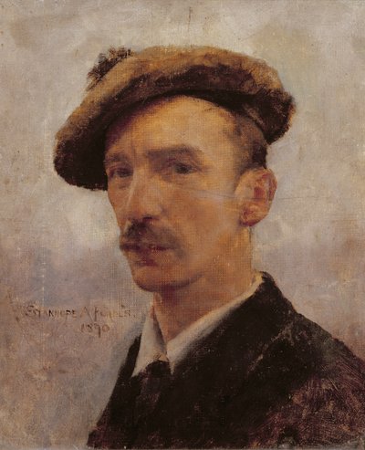 Selvportræt af Stanhope Alexander Forbes