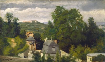 Udsigt i udkanten af Caen, 18721875. af Stanislas Lepine