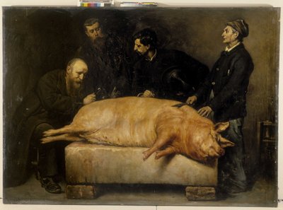 Eksperimentet med stryknin (et meget giftigt alkaloid udvundet af den opkastede valnød) af Stanislas Torrents y de Amat