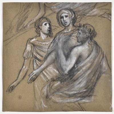 Tre antikke tegn (tegning) af Stanislas Torrents y de Amat