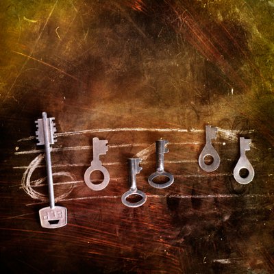 Vintage-musiknøgler af Stanislav Aristov