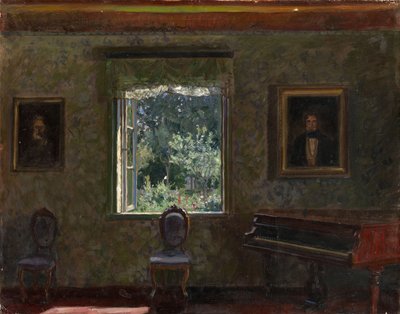 Interiør. Solskinsdag af Stanislav Julianovic Zukovskij