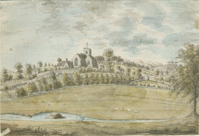 Armitage Church: water color painting, nd [1762-1802] dani af Stebbing Shaw