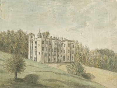 Beaudesert Hall and Park: water color painting, nd [1762-1802] dani af Stebbing Shaw