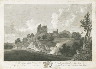 Dudley Castle: gravering, nd [1762-1802] (tryk) af Stebbing Shaw