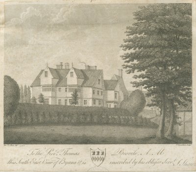 Eccleshall - Biana Hall: gravering af Stebbing Shaw