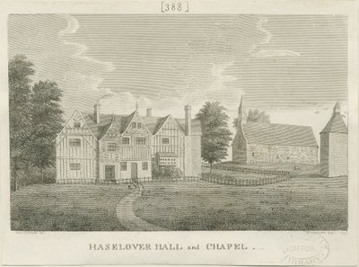 Haselour Kapel: gravering af Stebbing Shaw