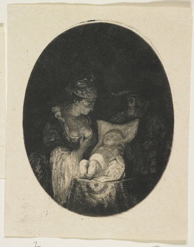 Den hellige familie af Stefan Juliusz Norblin de la Gourdaine