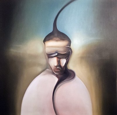 Mørk surrealistisk figur af Stefano Mazzolini