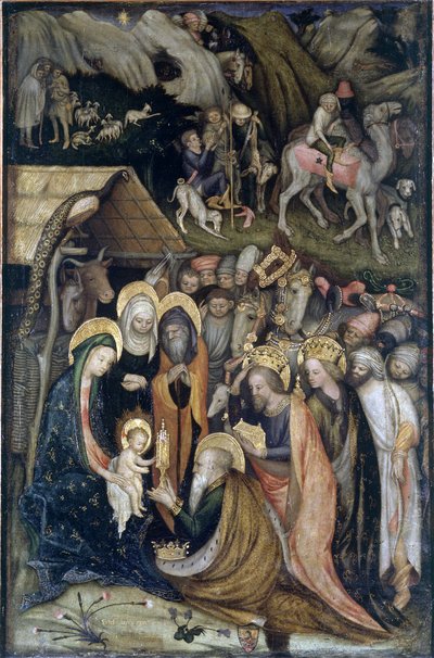 Tilbedelse af Magi af Stefano da Verona