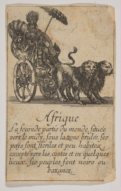 Afrika, 1644. af Stefano della Bella