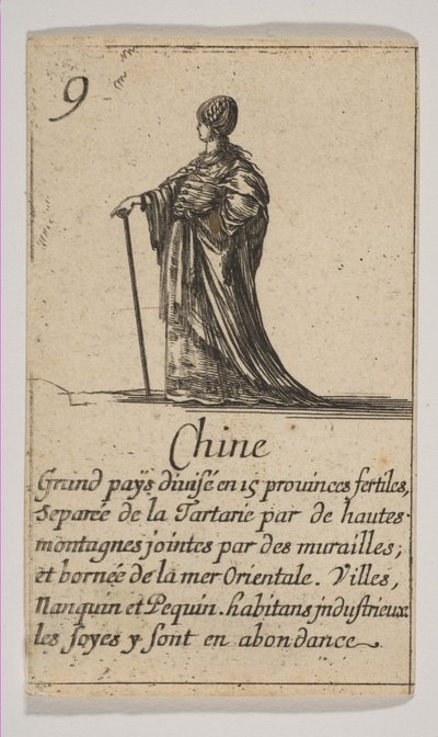 Kina, 1644. af Stefano della Bella