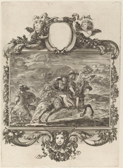 Clovis og Clotilda. af Stefano della Bella