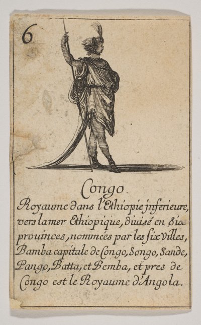 Congo, 1644. af Stefano della Bella