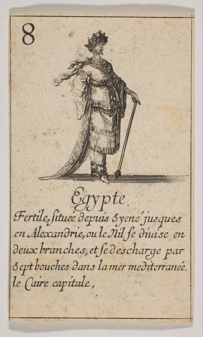 Egypten, 1644. af Stefano della Bella