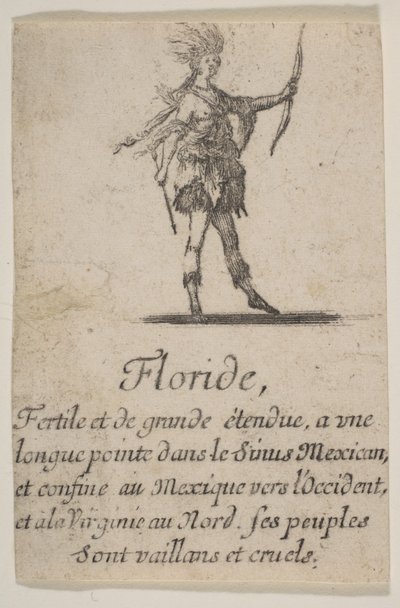 Florida, 1644. af Stefano della Bella