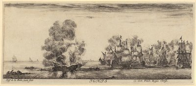 Ignis (Ild), blad 4 i serien "De fire elementer" af Stefano della Bella