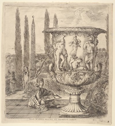 Mediciens vase af Stefano della Bella