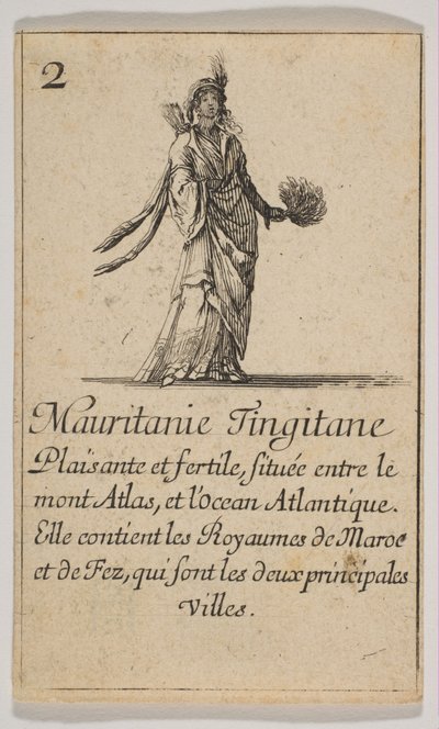 Mauretanien, 1644. af Stefano della Bella