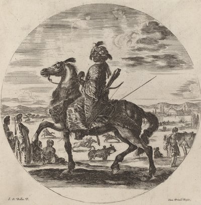 maurisk kavaler. af Stefano della Bella