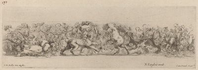 Prydfrise med vinranke, sandsynligvis 1648. af Stefano della Bella