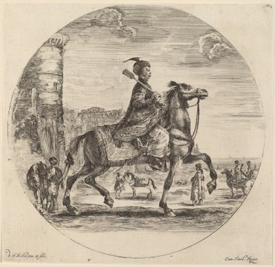 polsk kavaler. af Stefano della Bella