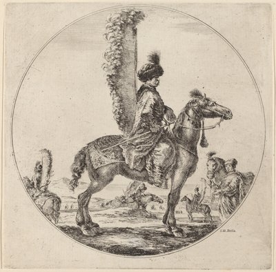 polsk husar af Stefano della Bella