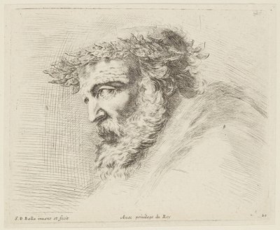 Studie (I principii del disegno, 20) af Stefano della Bella