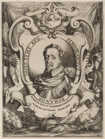 Kejser Ferdinand II, 1637. af Stefano della Bella
